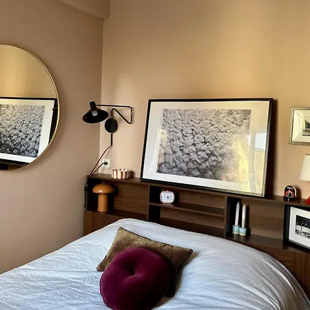 Charming T2 With Terrace Near Appartamento Biarritz