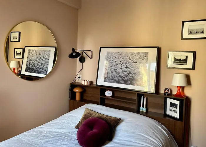 Charming T2 With Terrace Near Apartman Biarritz